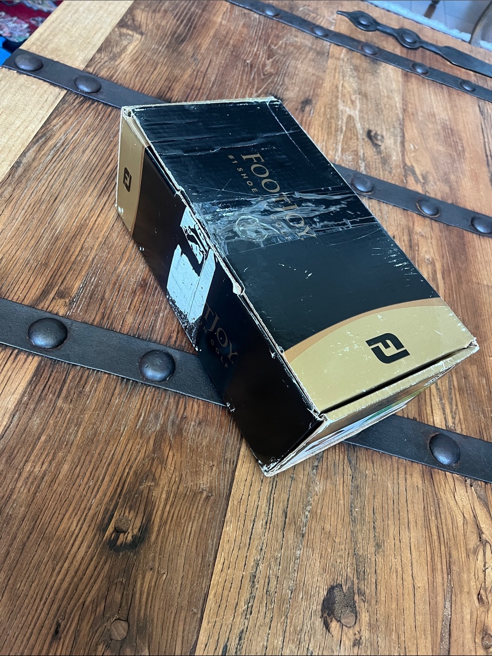 FootJoy Brown and White Men's Athletic Golf Shoes - Picture 4 of 4